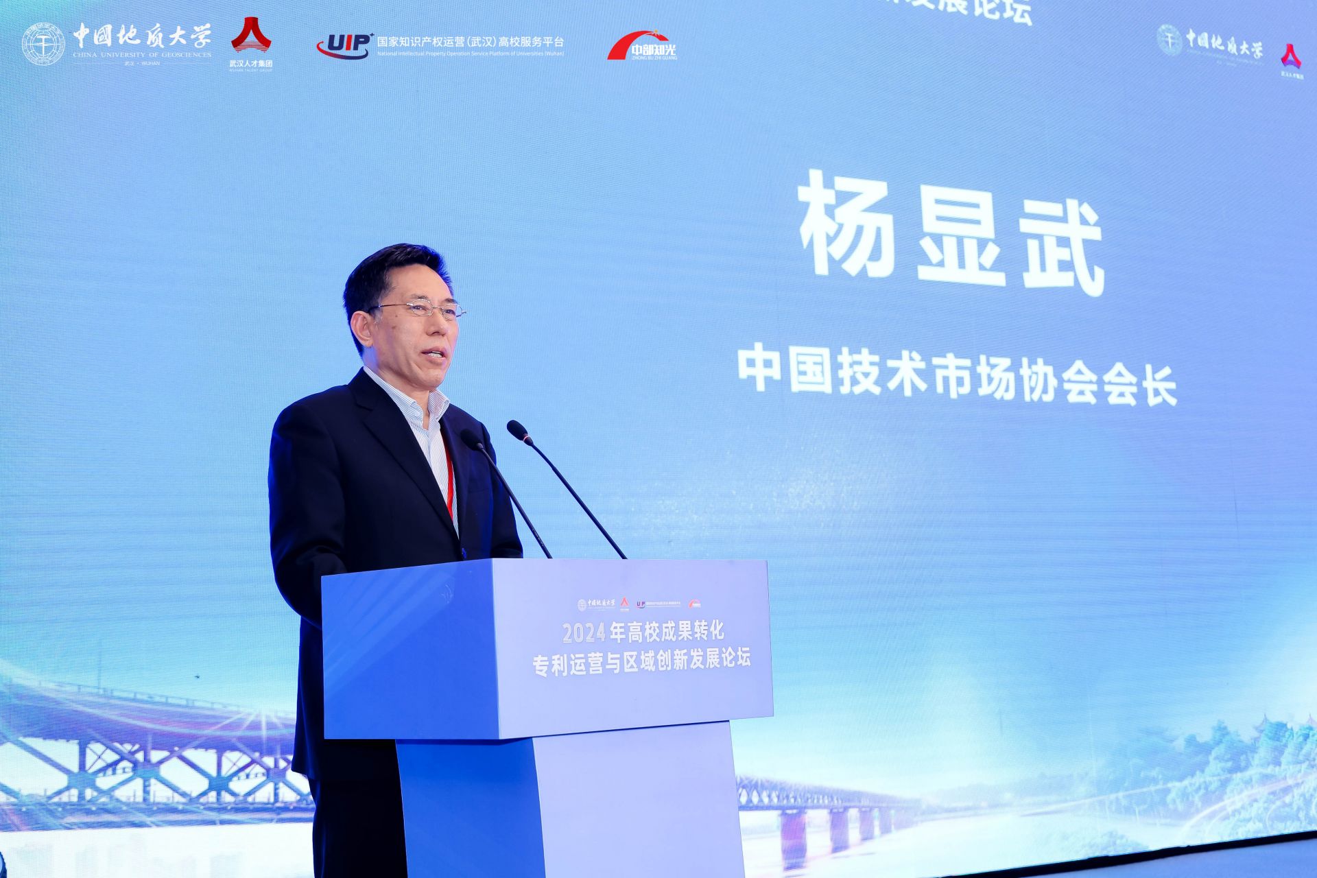 中國技術(shù)市場(chǎng)協(xié)會(huì)會(huì)長、科技部成果轉(zhuǎn)化與區(qū)域創(chuàng)新司原一級(jí)巡視員楊顯武.jpg.jpg